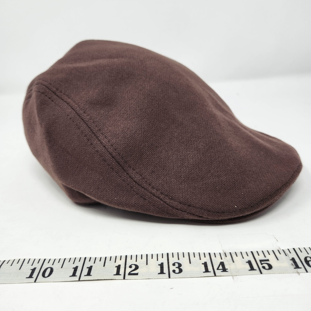 Men's Brown Flat Cap